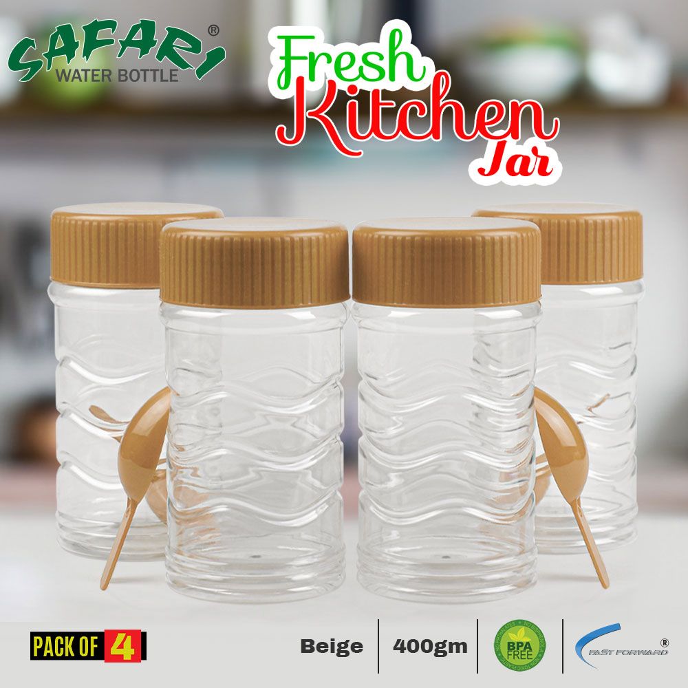 Fresh Kitchen Jar Small - Pack of 4 (400 Gm)