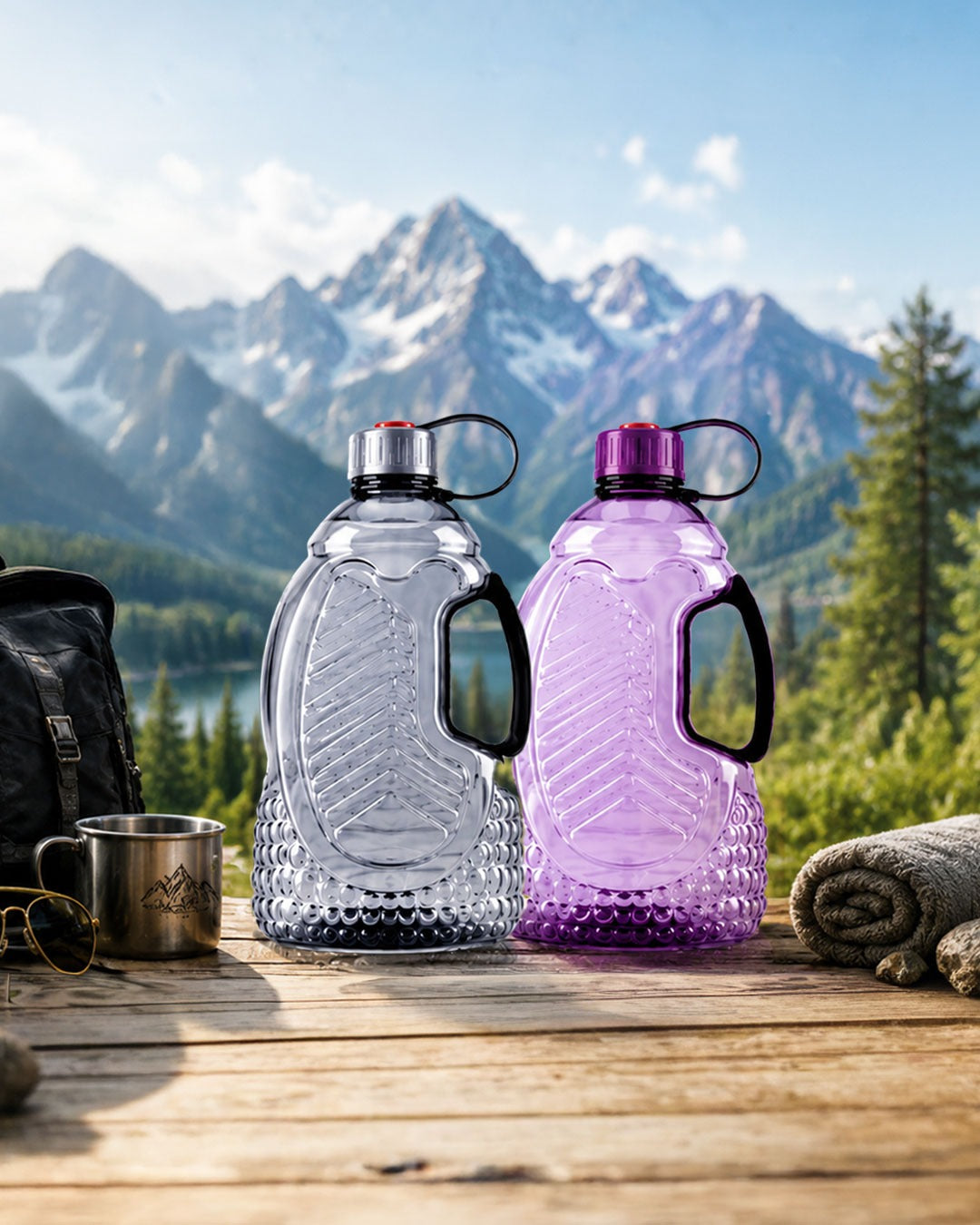 Khyber Bottle - Pack Of 2 (2000 Ml)