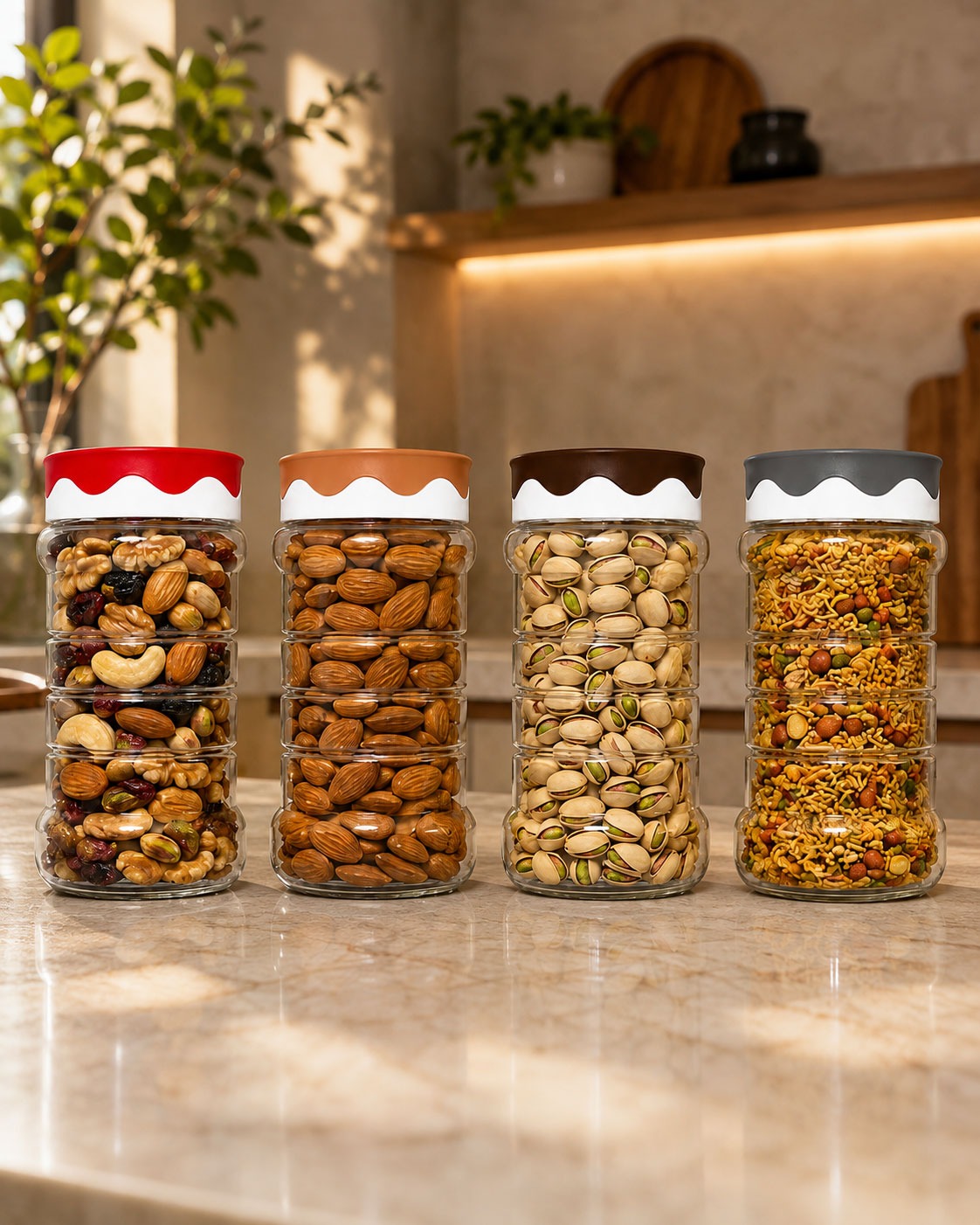 Fancy Jar - Pack of 2 (1 KG)